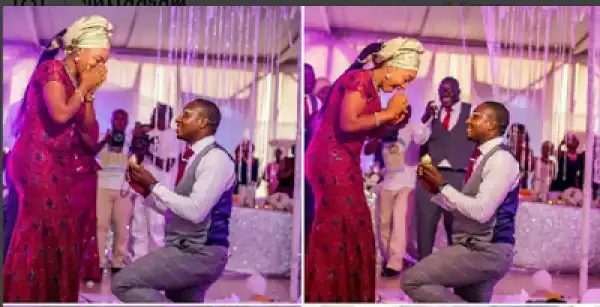 Bestman steals a moment at his friend